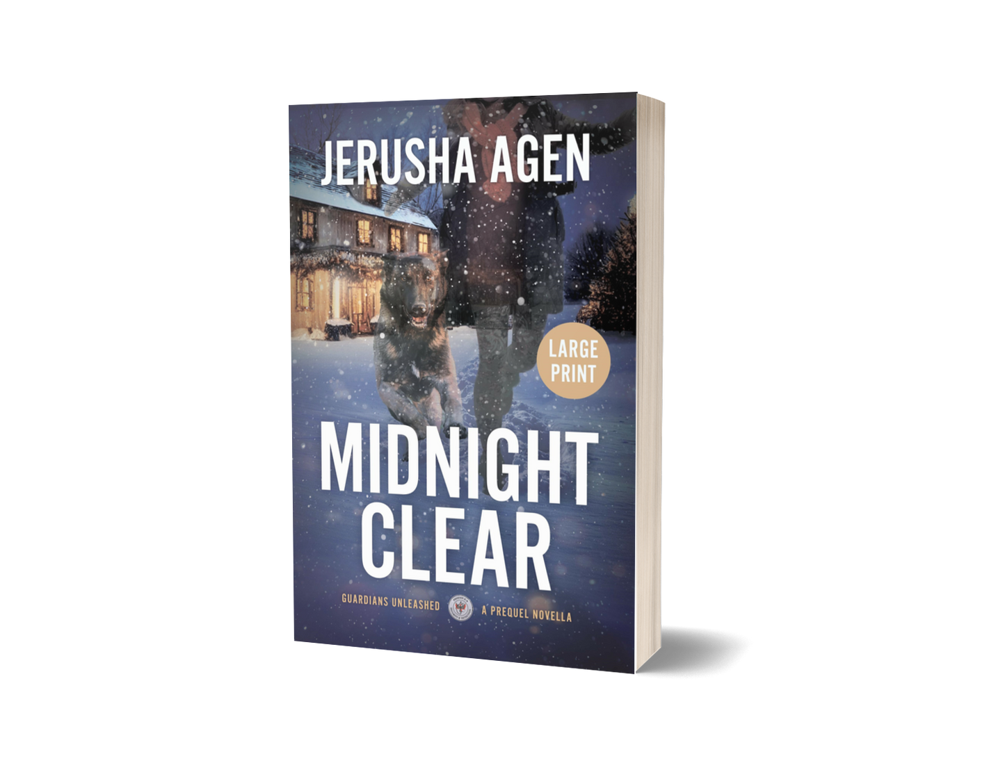 Midnight Clear Large Print (Guardians Unleashed Prequel Novella)